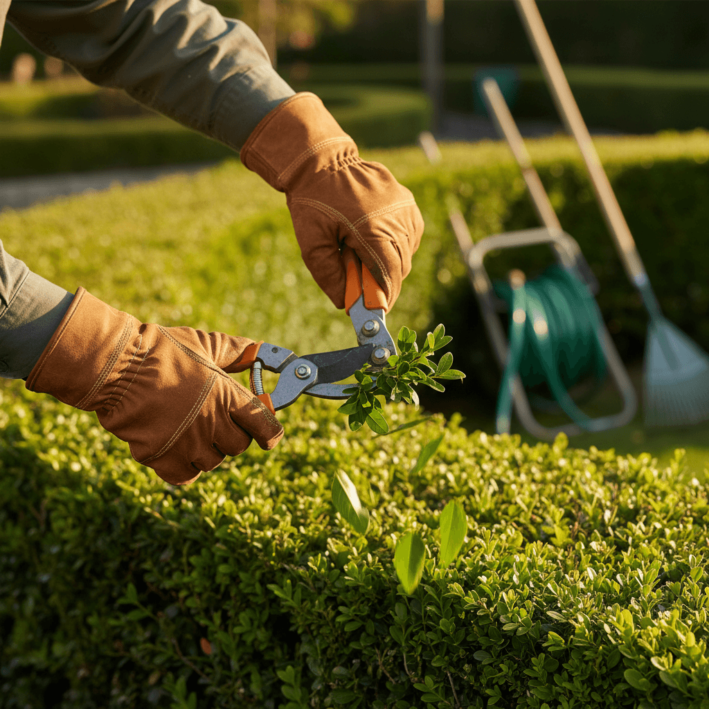 Grünflächenpflege durch Schutzschild Services
