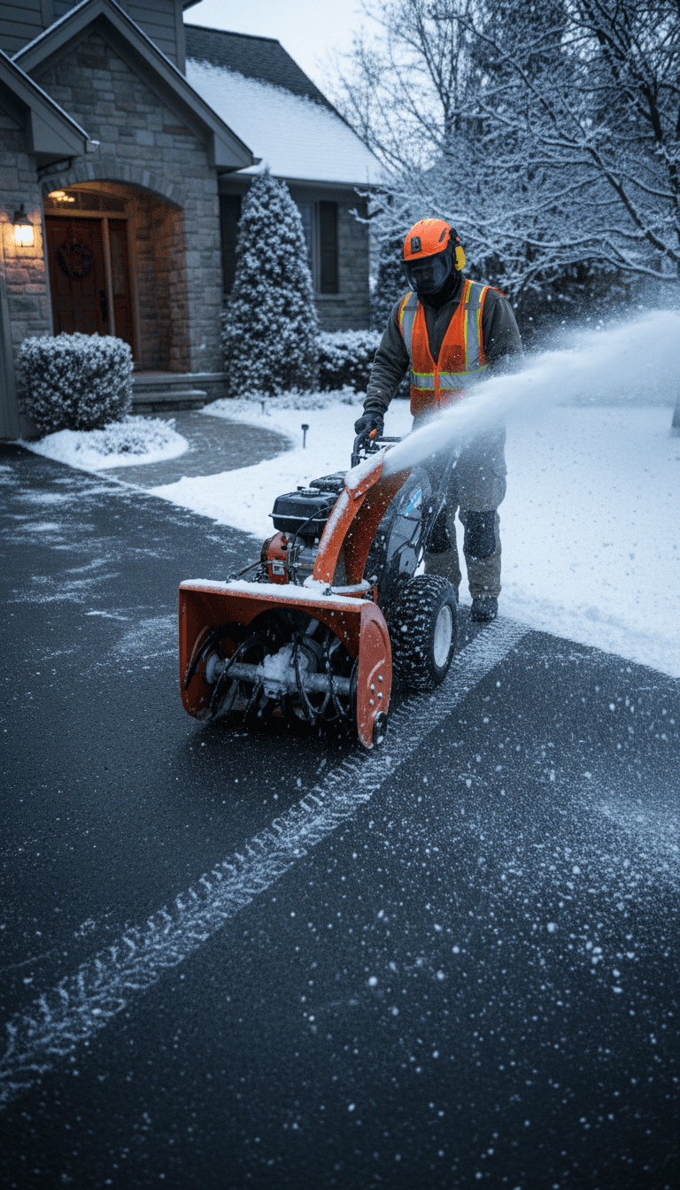 Winterdienste und Schneeräumung